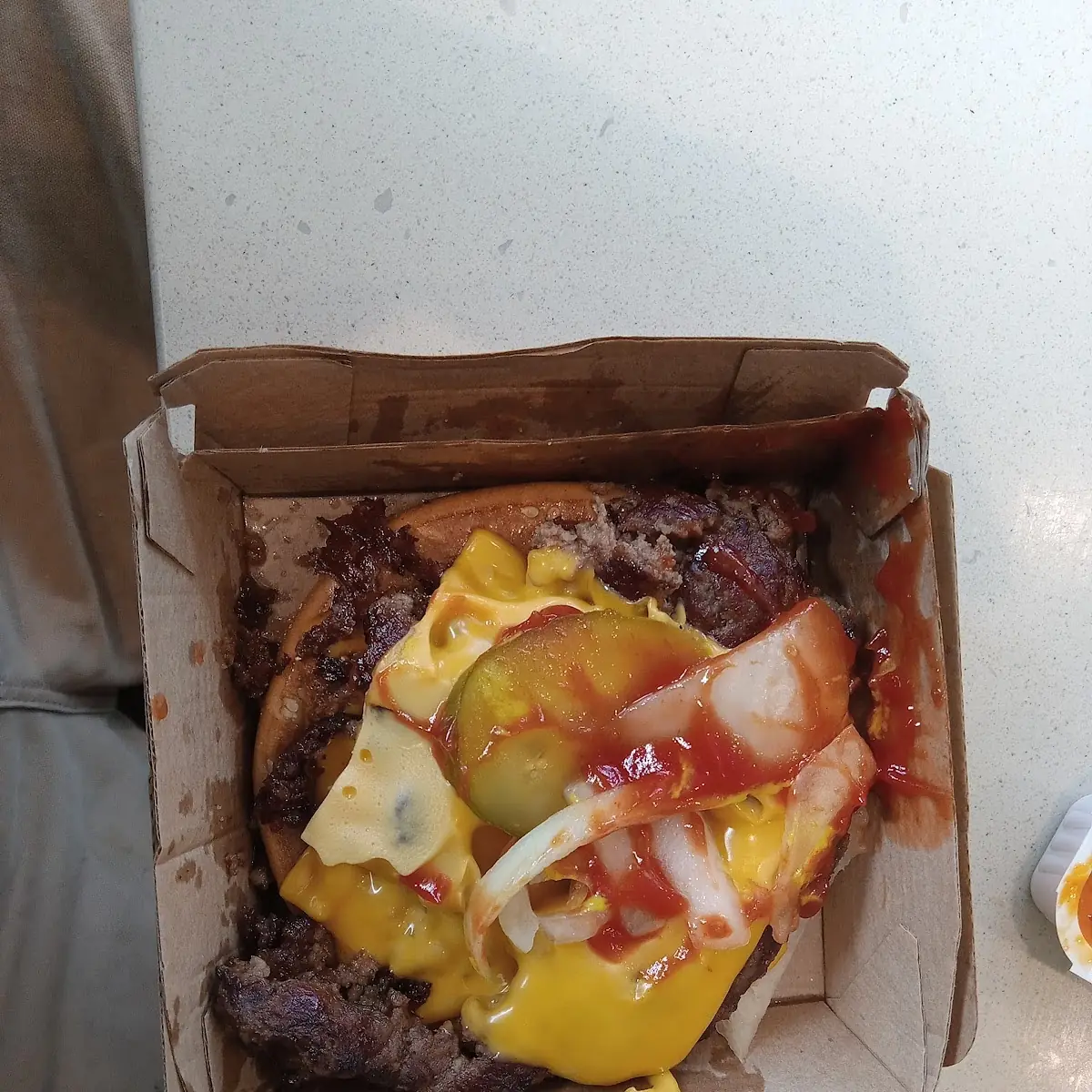 Quarter Pounder Hamburger