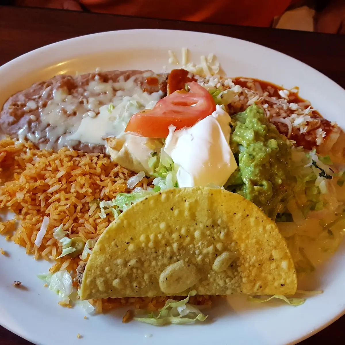 Beef Taco Beef Enchilada