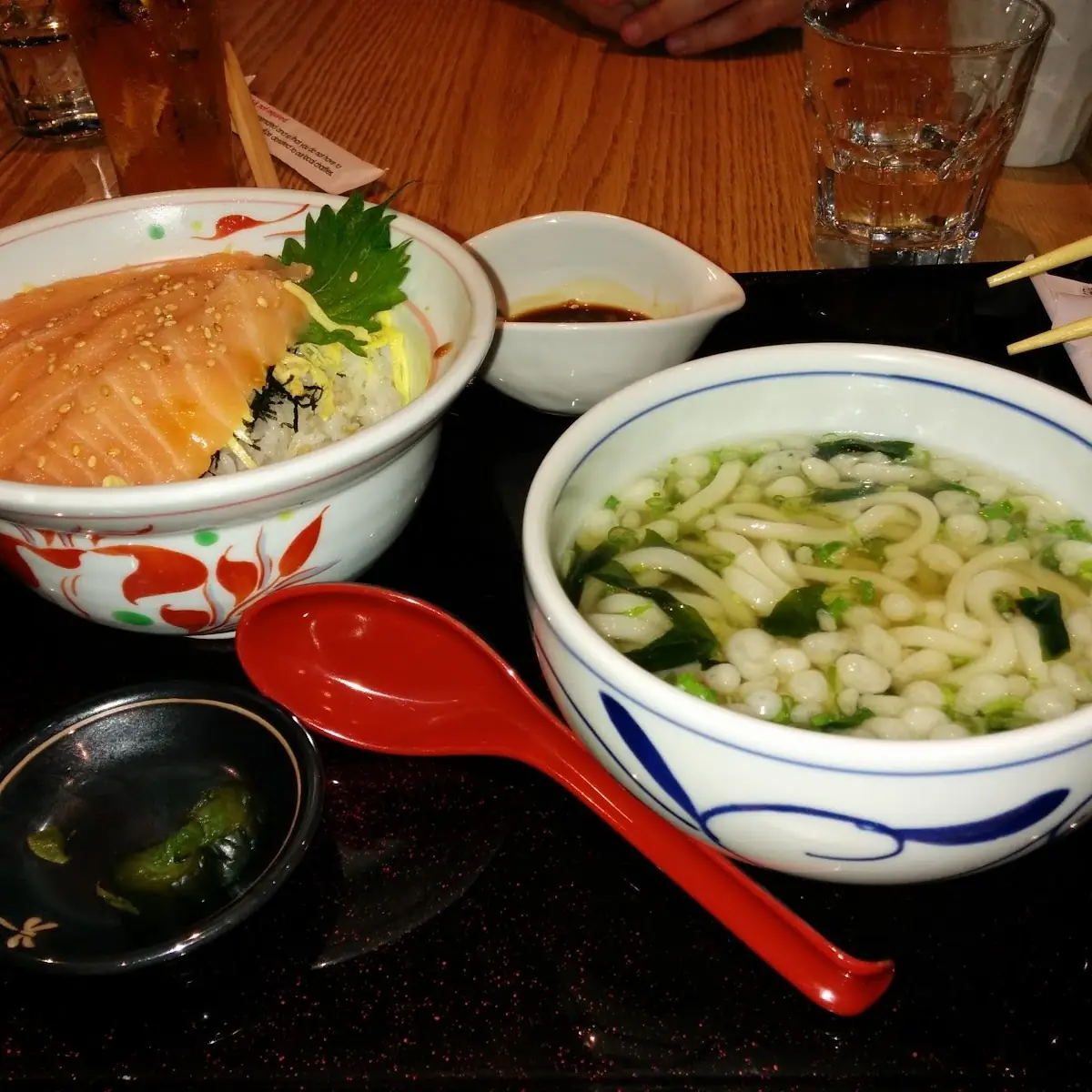 Salmon Don & Side Udon