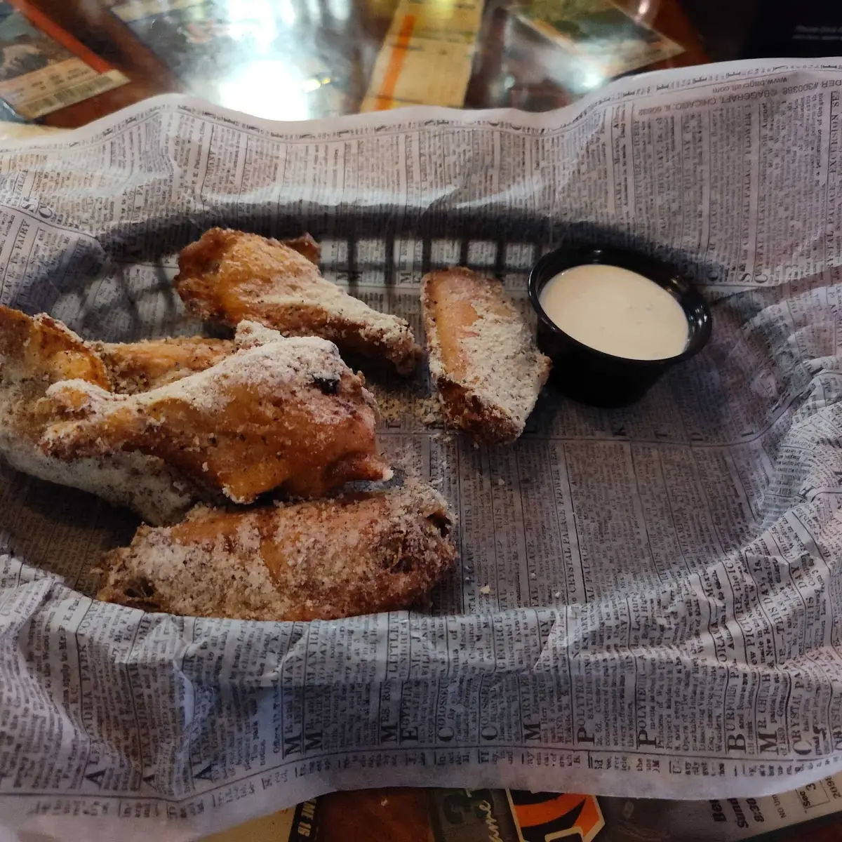 Dry Rub Lemon Pepper Wings
