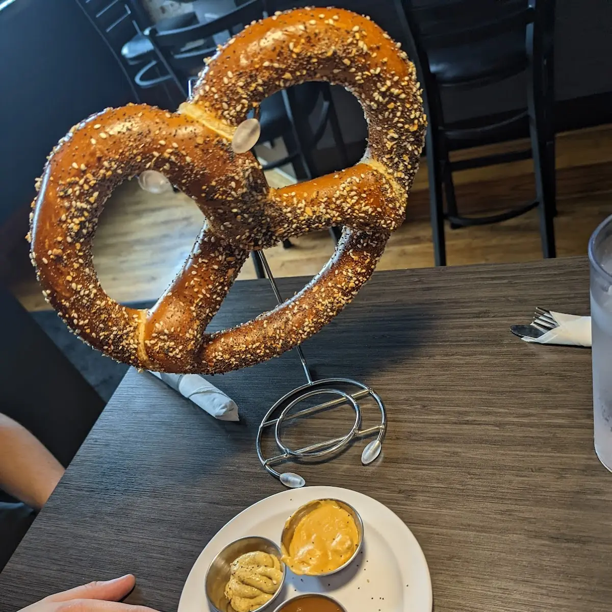 Jumbo Everything Pretzel