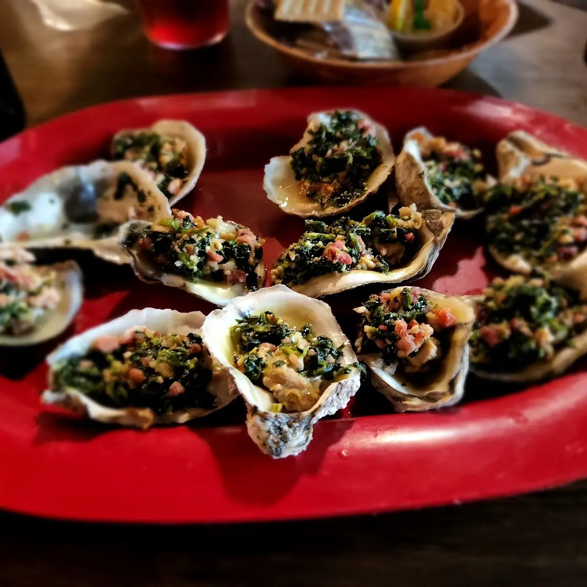 Oysters Rockefeller