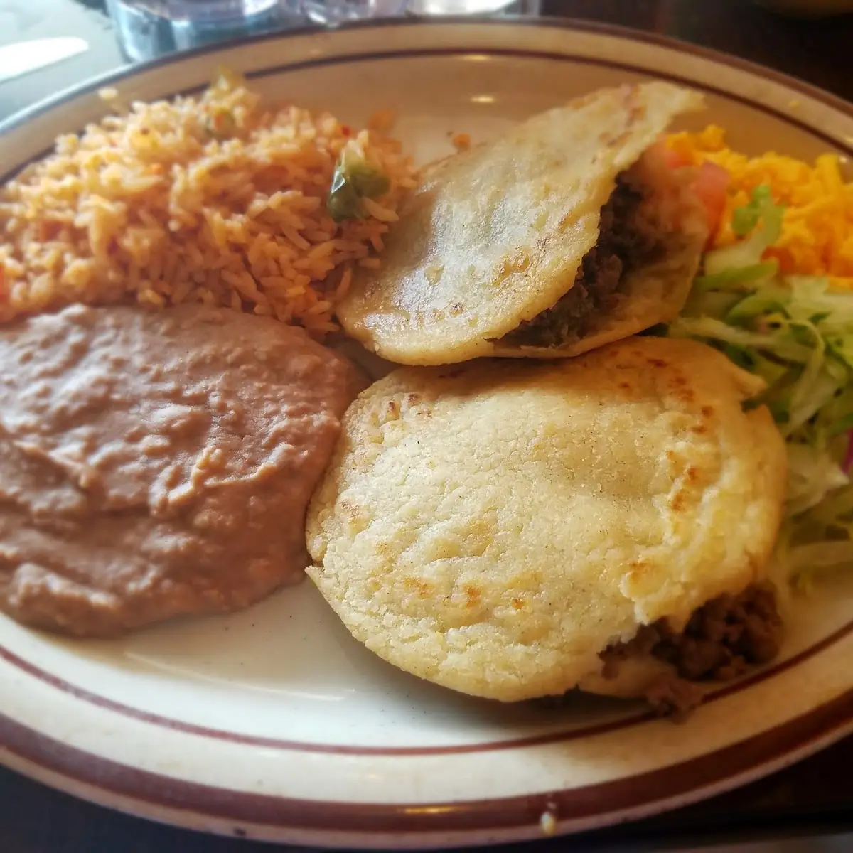 Crispy Beef Taco Rice & Beans