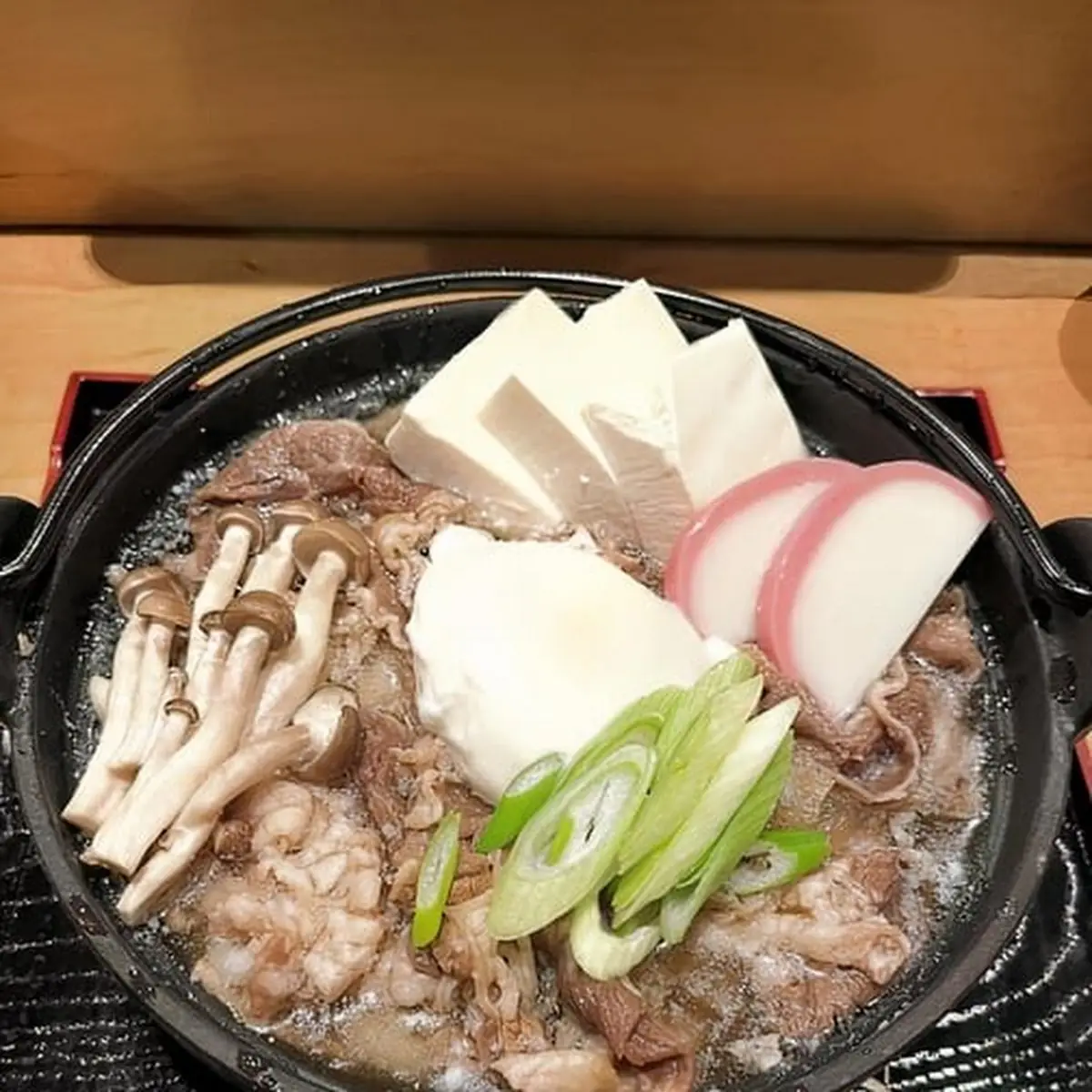 Beef Udon Hot Pot