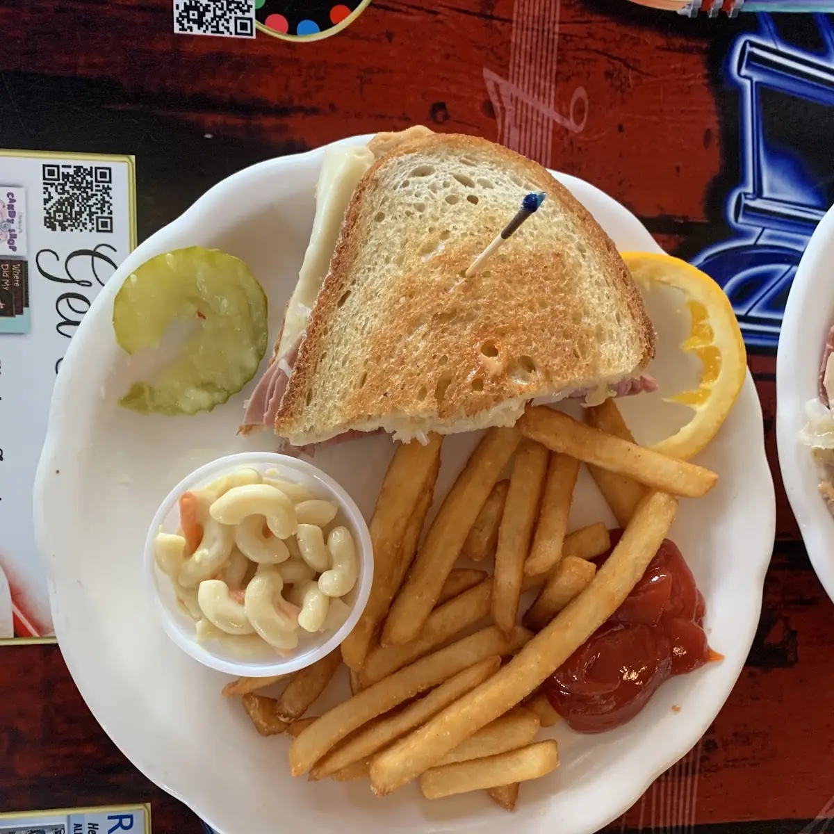 Reuben Sandwich Lunch