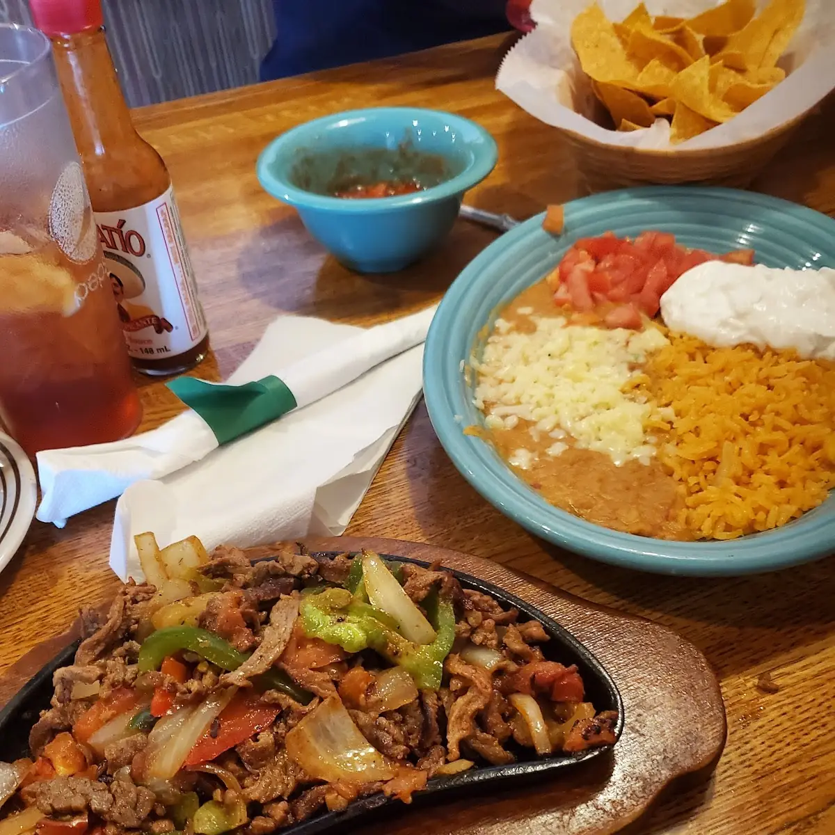 Beef Fajitas for One