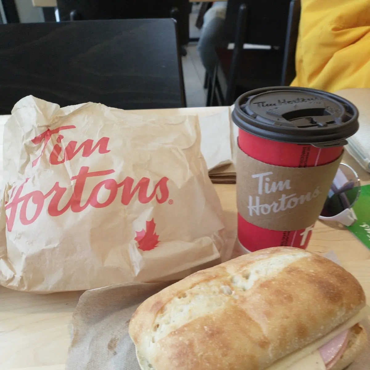 Ham and Cheese Sandwich