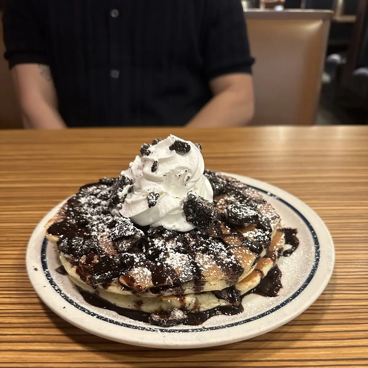 Double Blueberry Pancakes