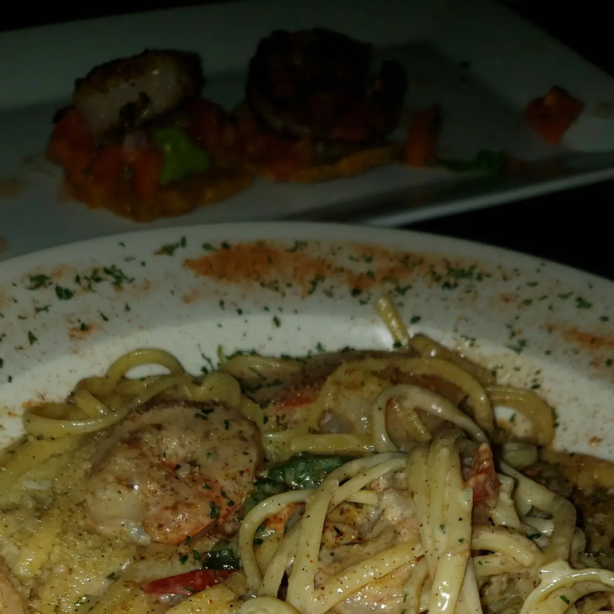 Jerk Shrimp Alfredo