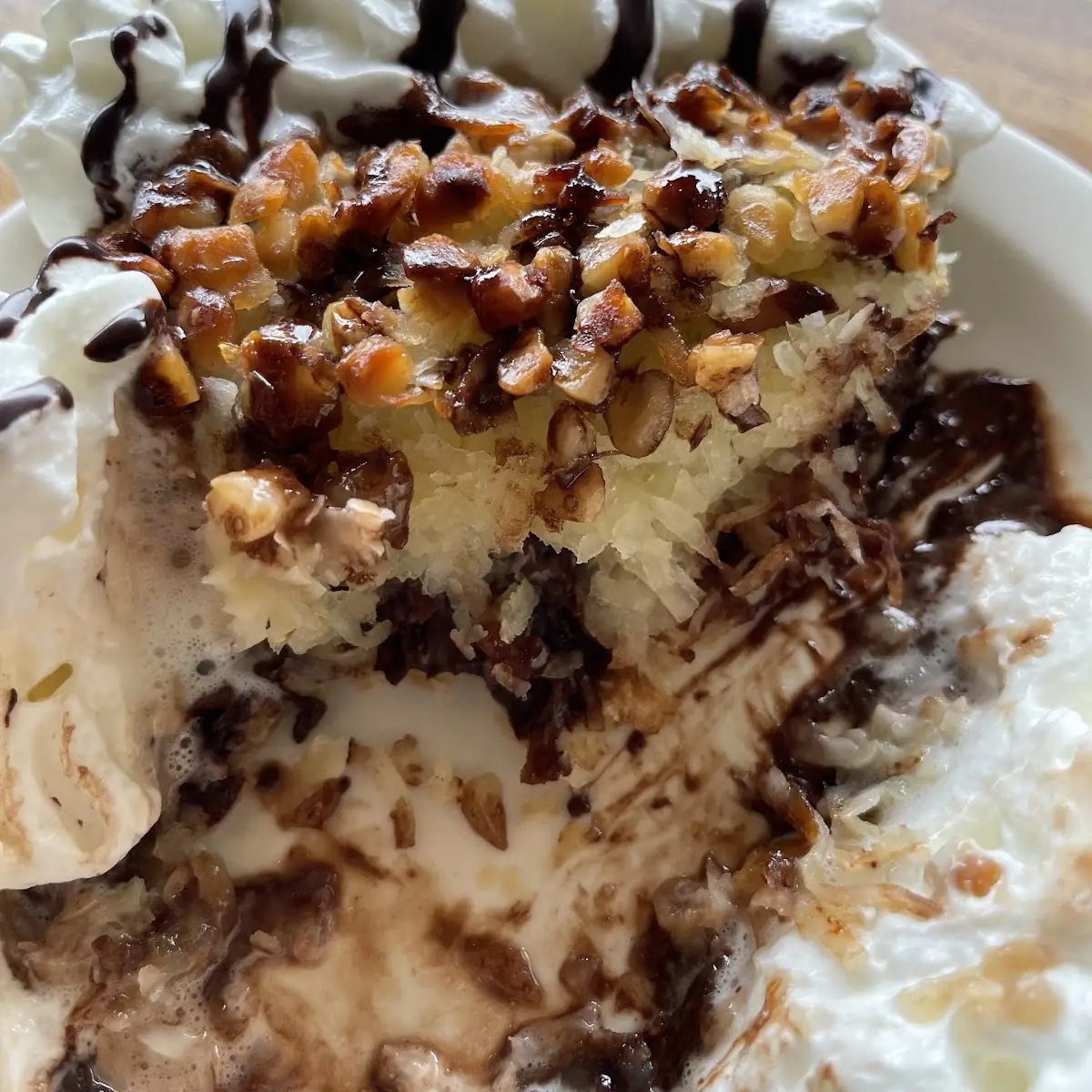 Chocolate Coconut Macadamia Nut Pie