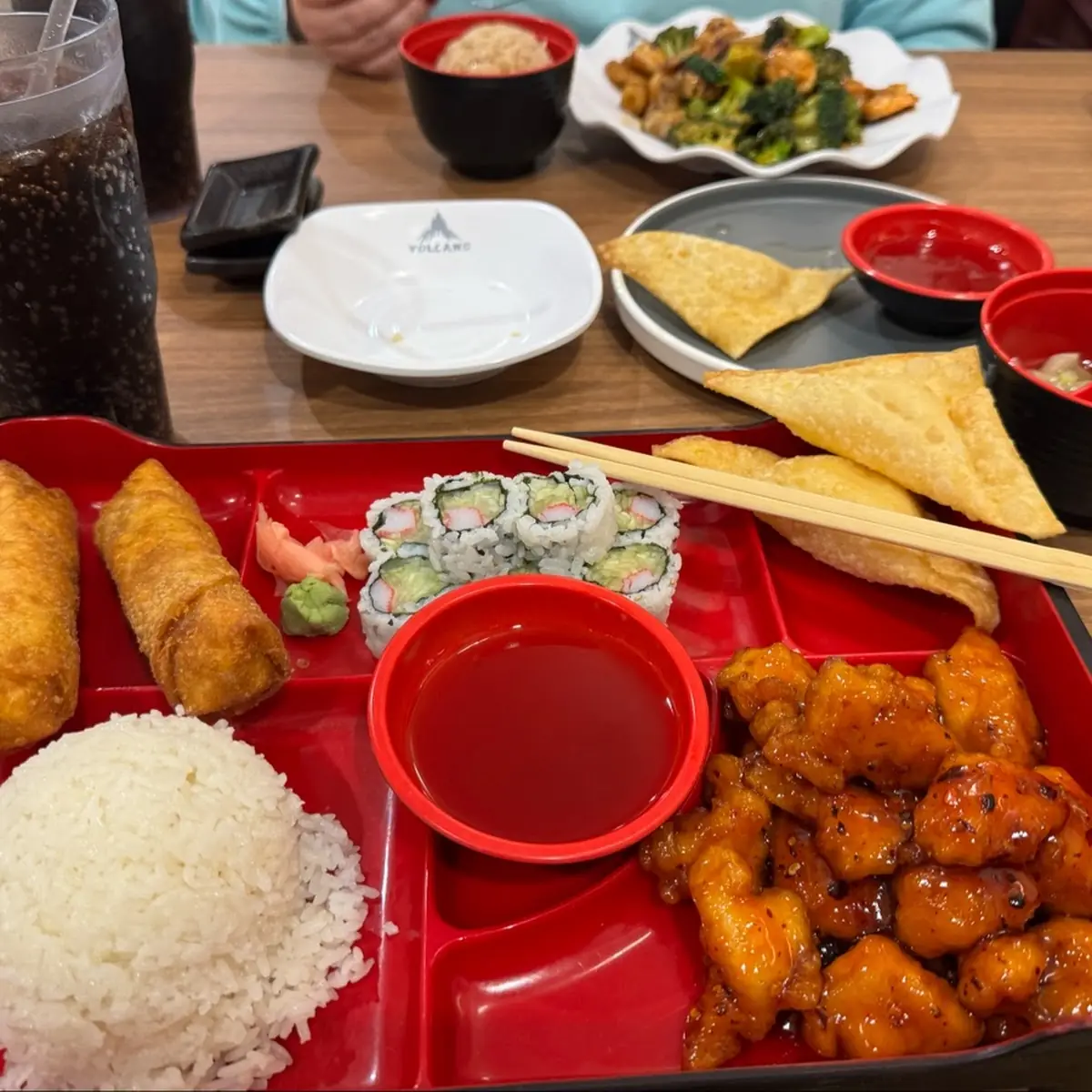 Orange Chicken Bento Box