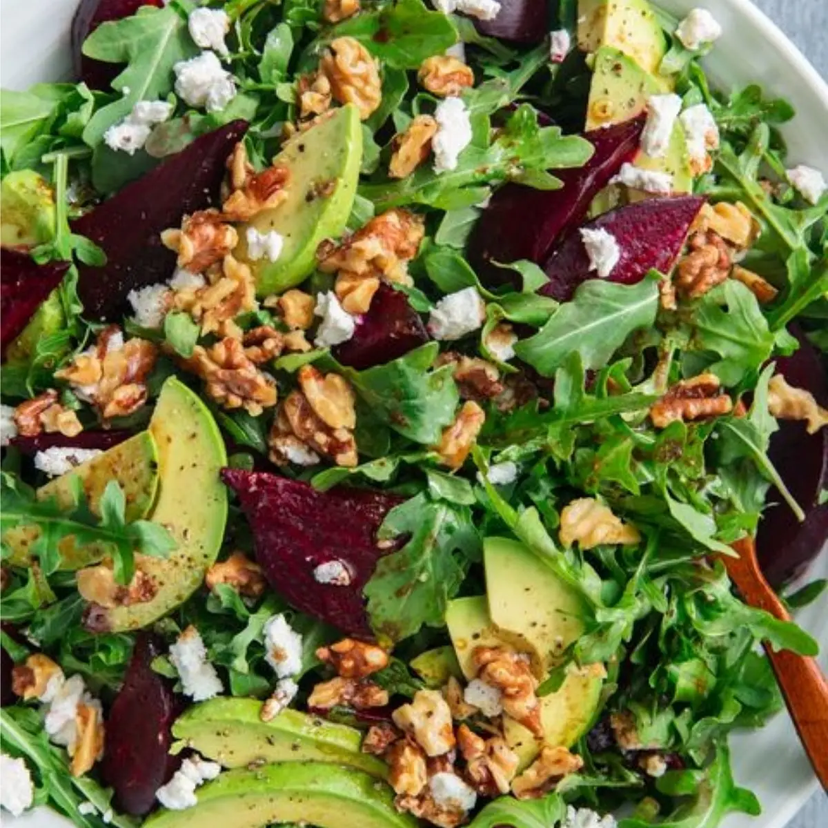 Arugula Beet & Goat Cheese Salad