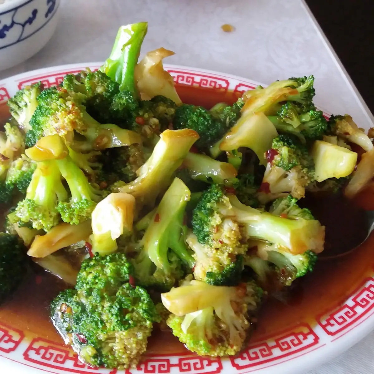 Broccoli with Garlic Sauce