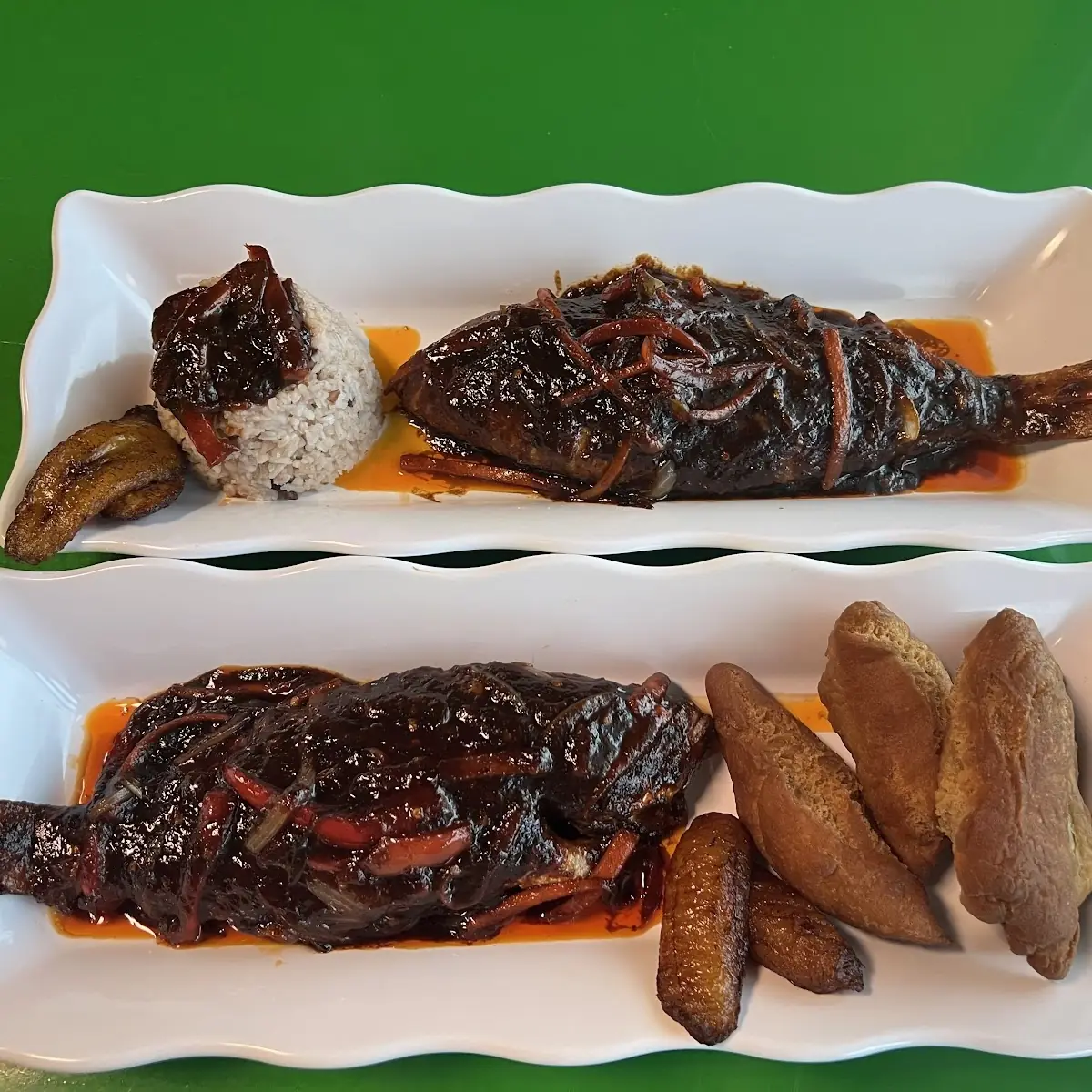 Brown Stew Fish