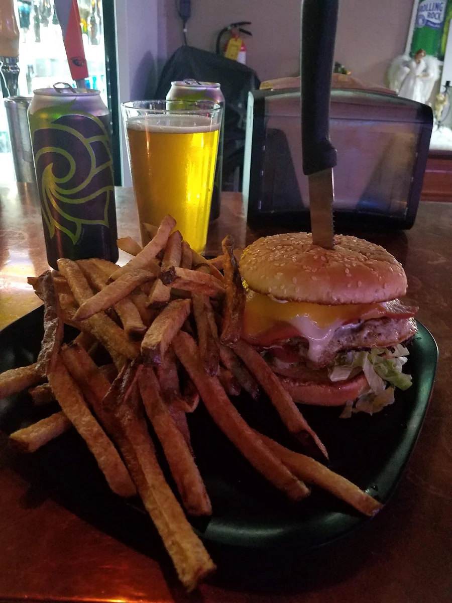 The Famous Bob's Burger and Fries