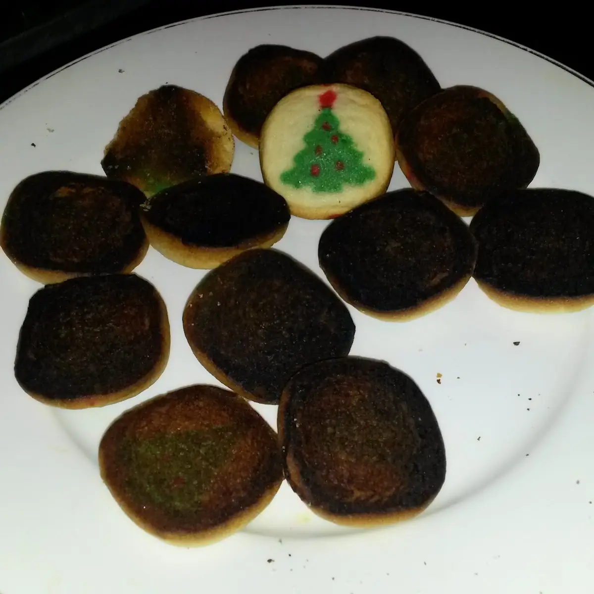 Christmas Tree Cookies