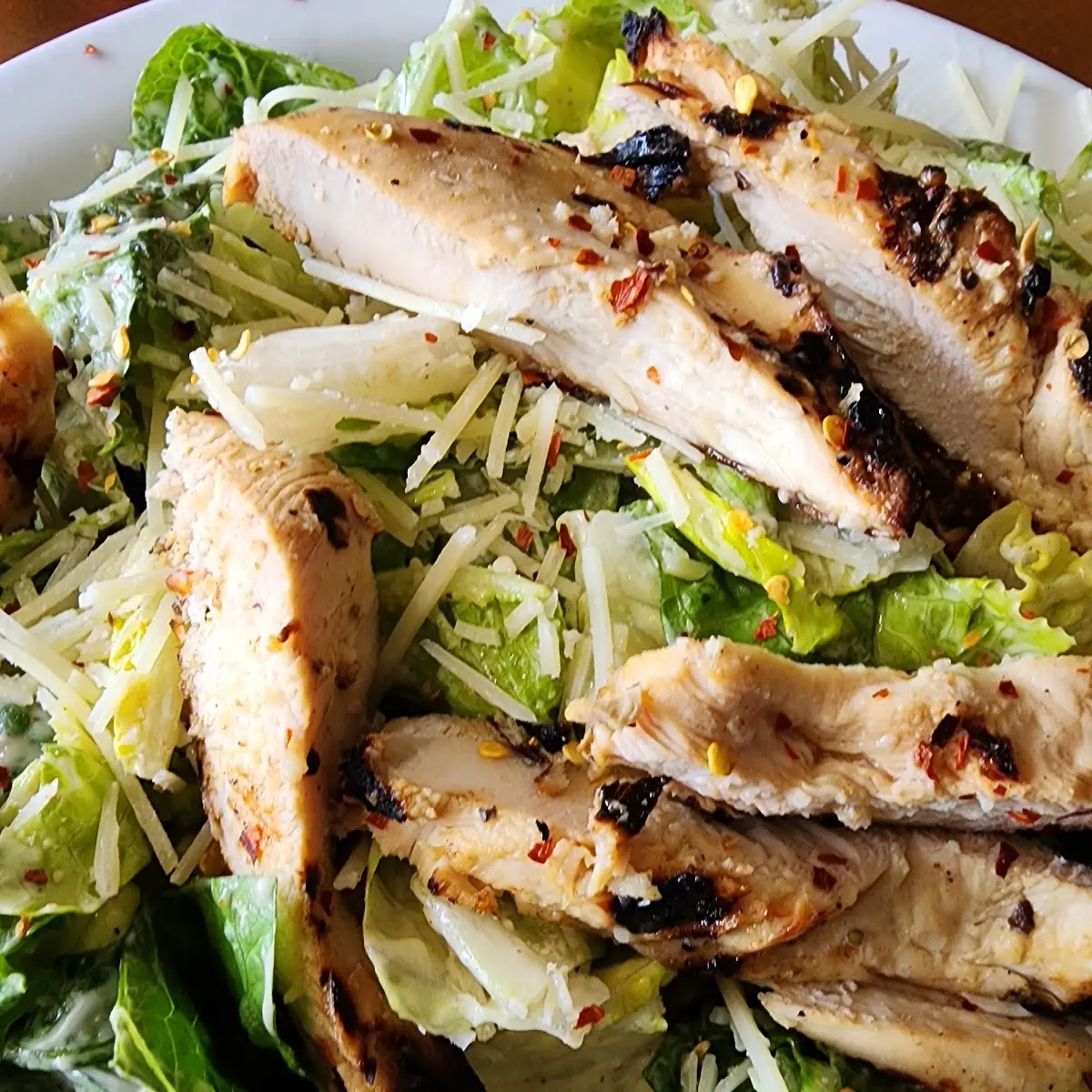 Ceaser Salad with Grilled Chicken