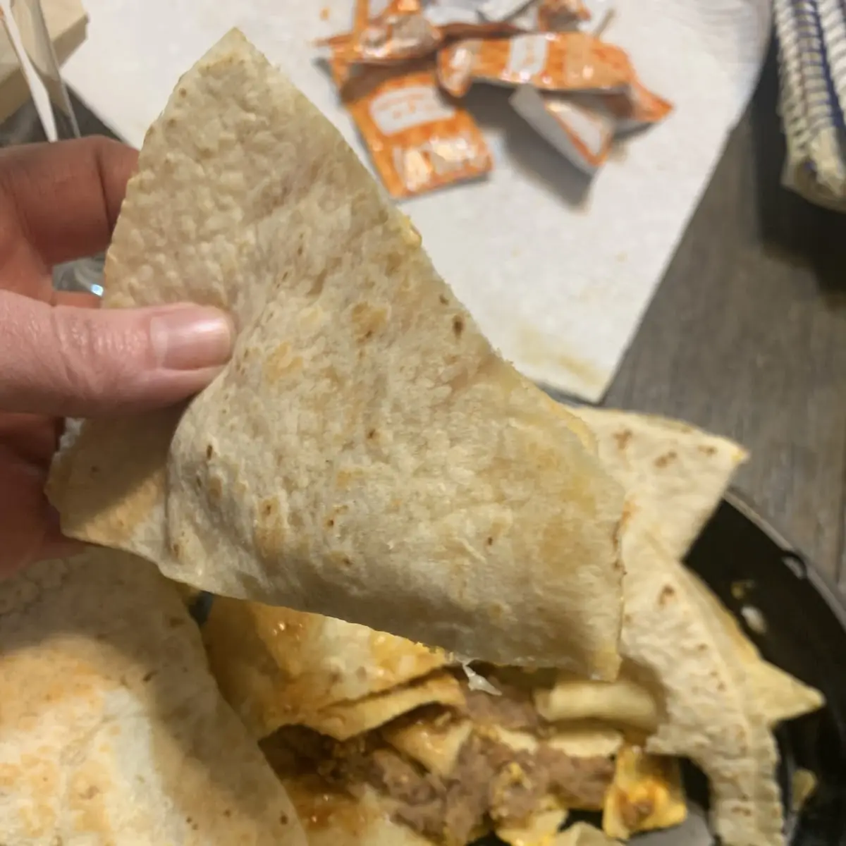 Taco Bell Chicken Quesadilla