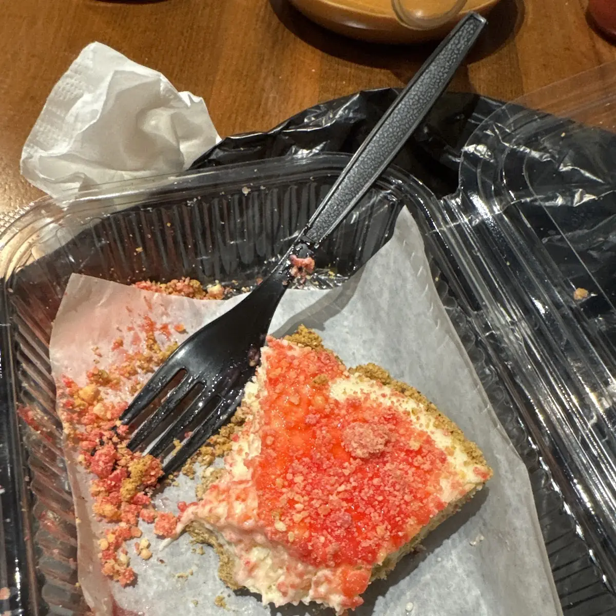 Strawberry Cheesecake Slice
