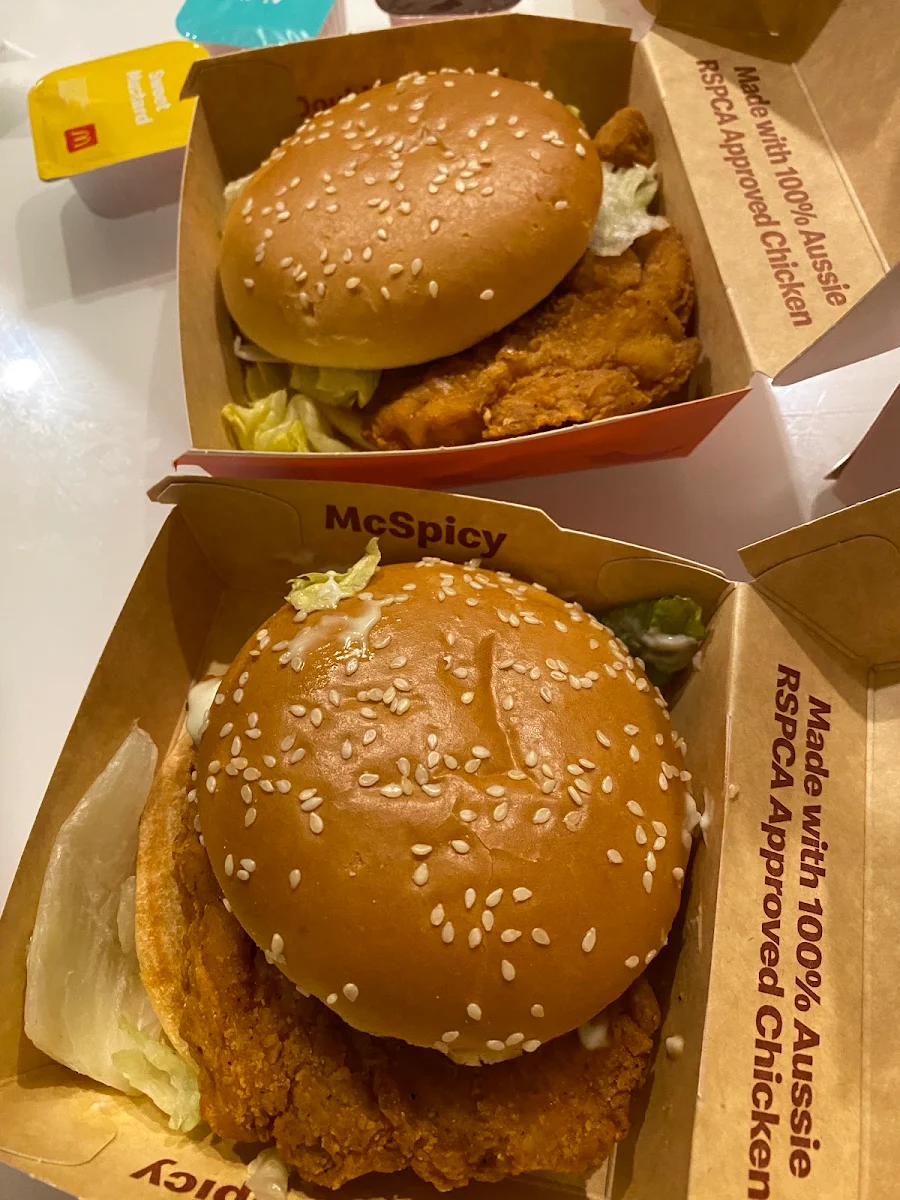 Mcspicy Chicken Burger, McDonald's Punchbowl