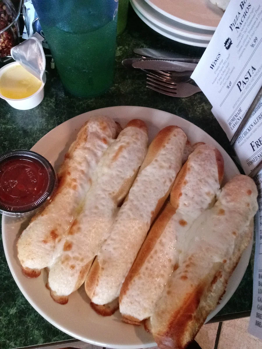 Bread Sticks with Cheese