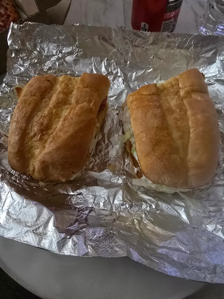 Hot Ham and Cheese Sub