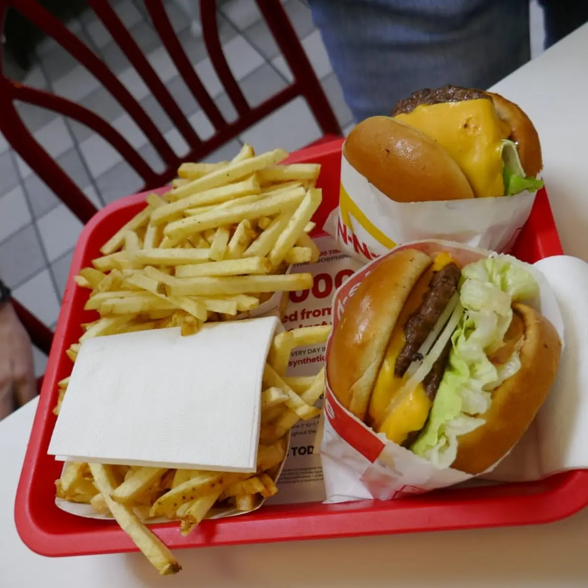 Double Double Double Cheeseburger Combo