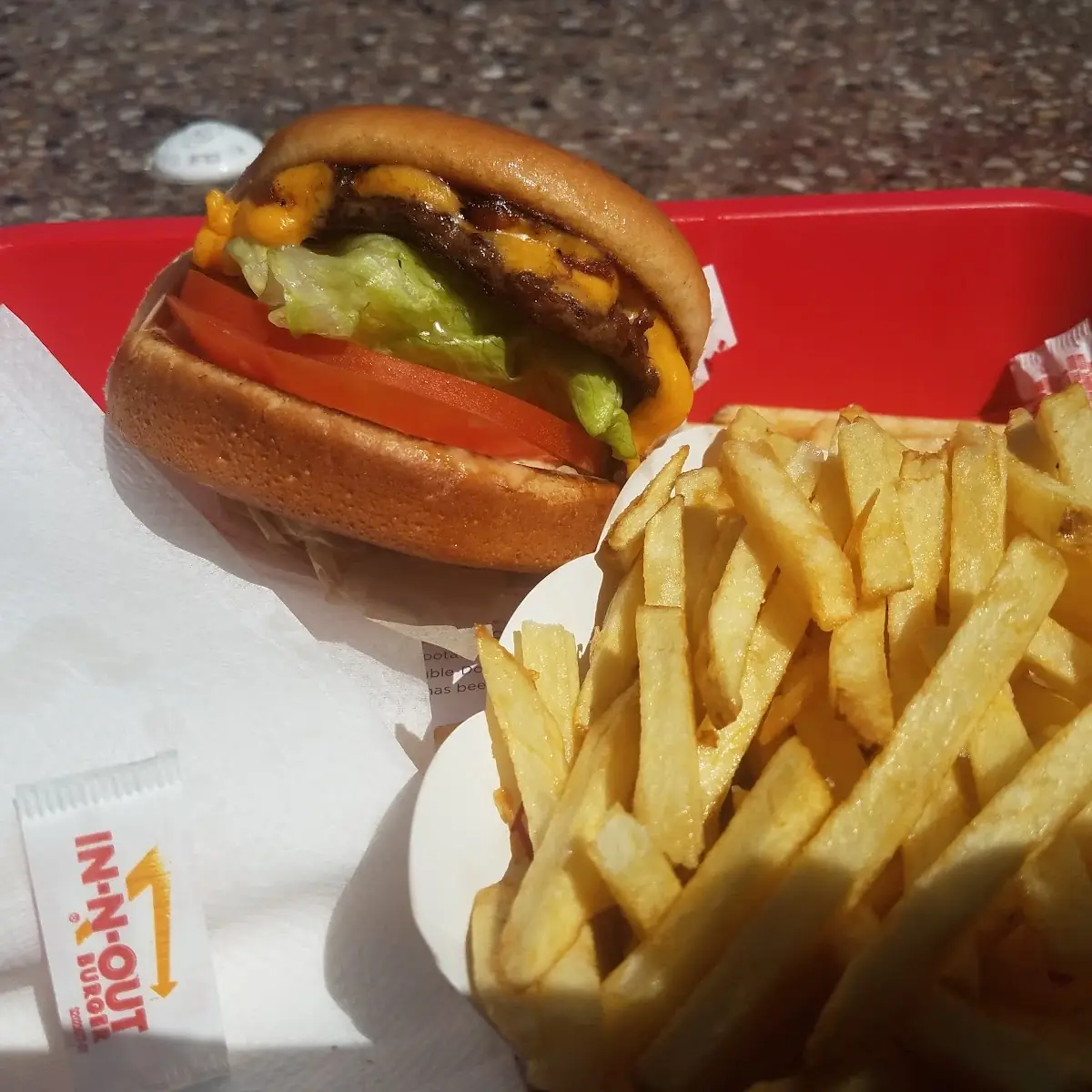 Single Cheeseburger Combo