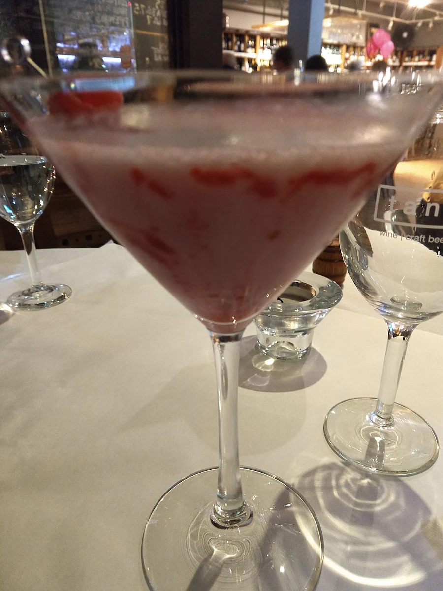 White Chocolate Raspberry Martini
