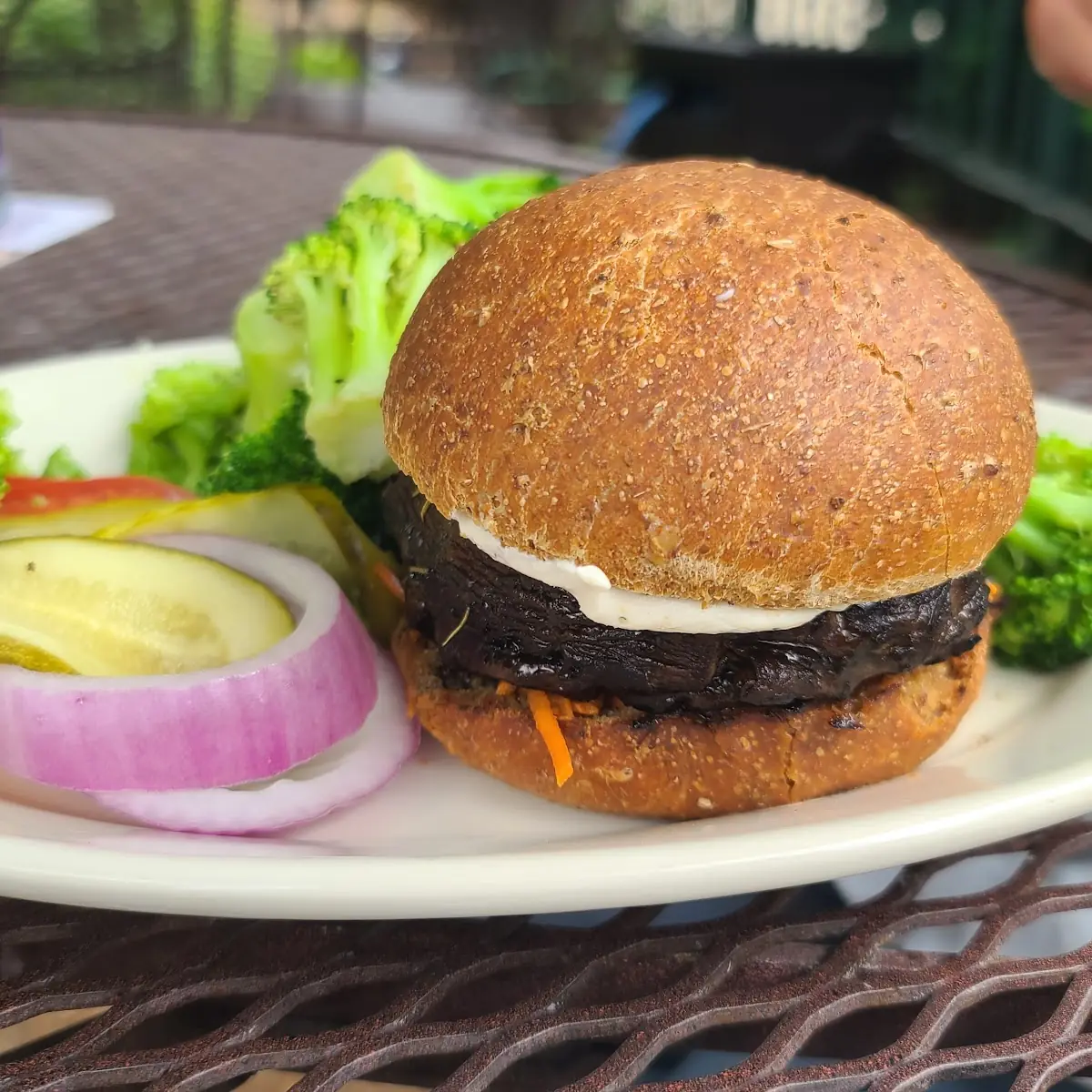The Flat Branch Veggie Burger