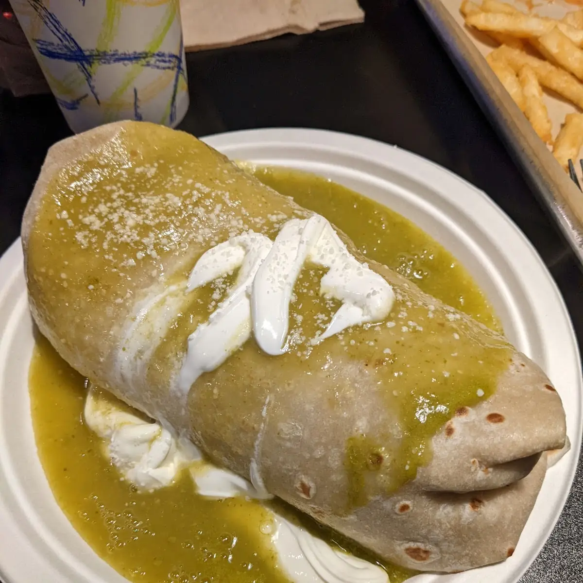 Chile Verde Burrito