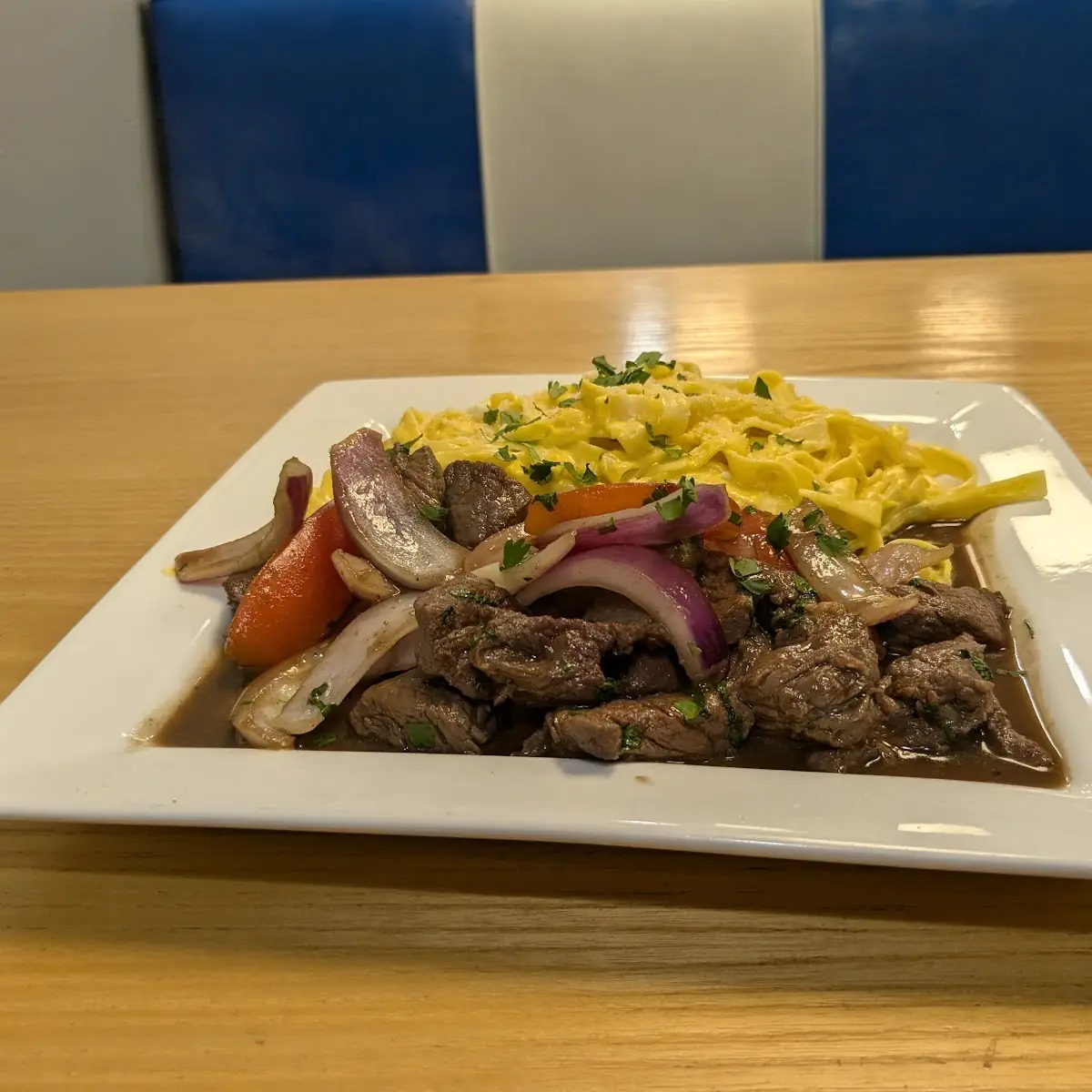 Lomo Saltado Peruvian Stir-Fried Beef