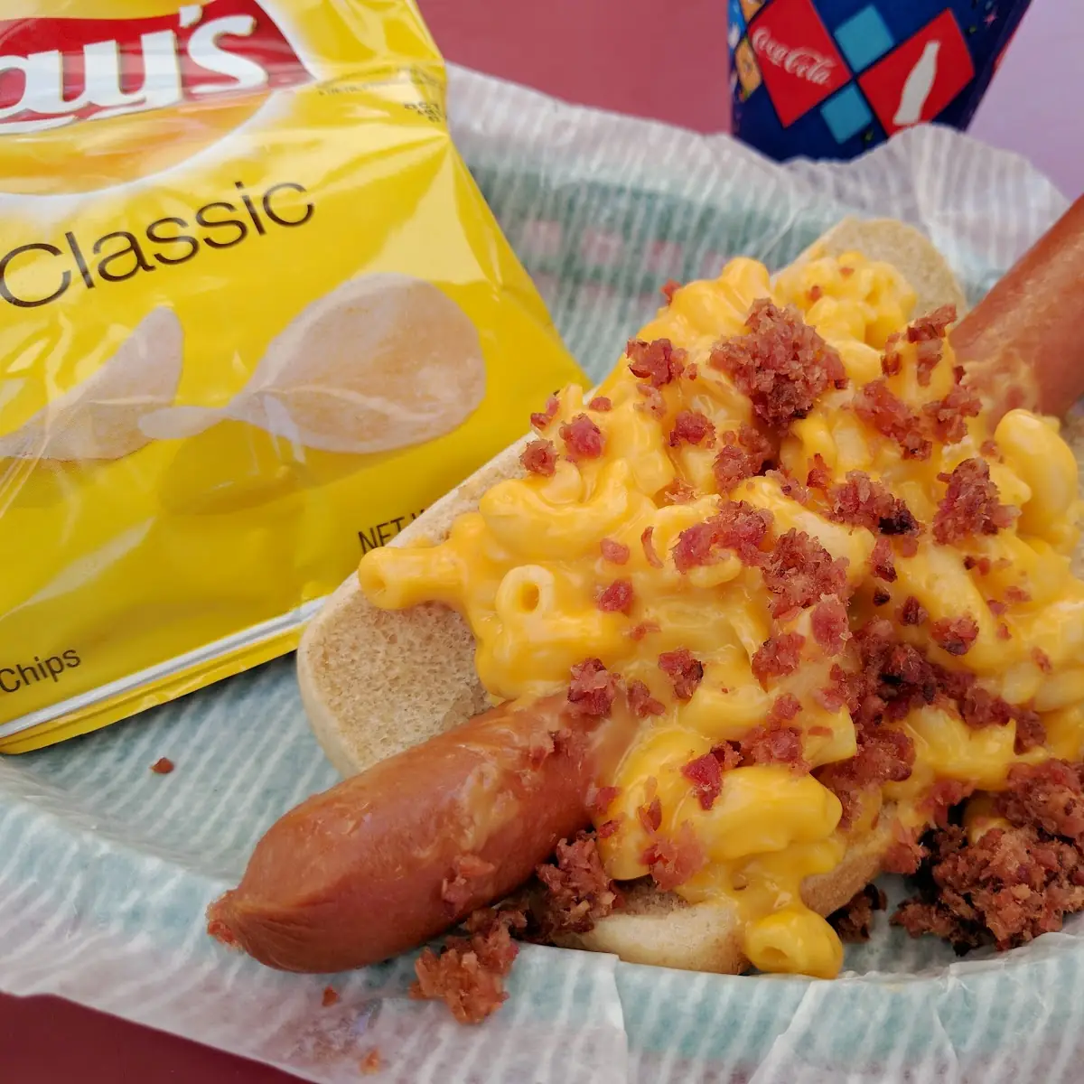 Mac & Cheese Hot Dog
