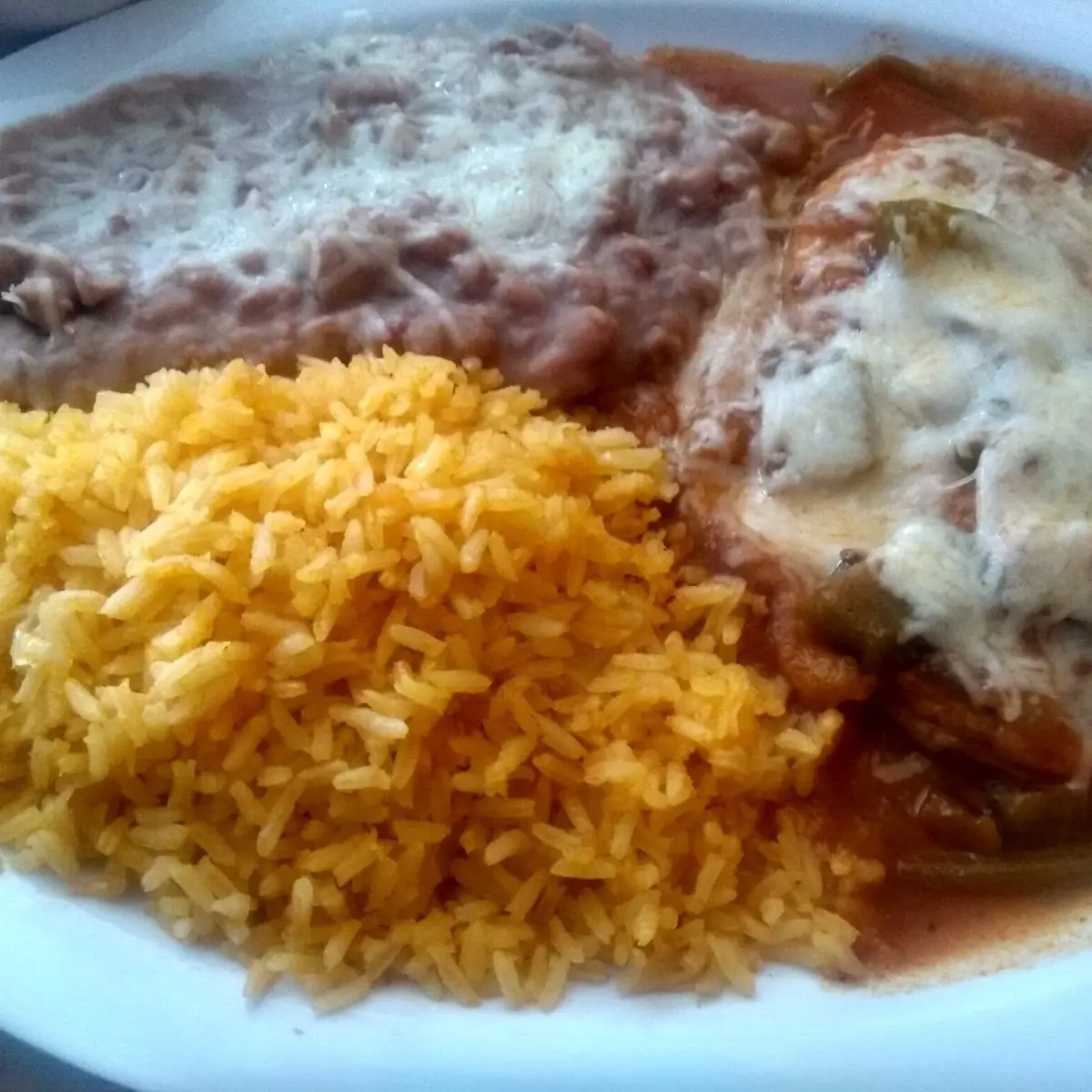 9. Chile Relleno & Taco