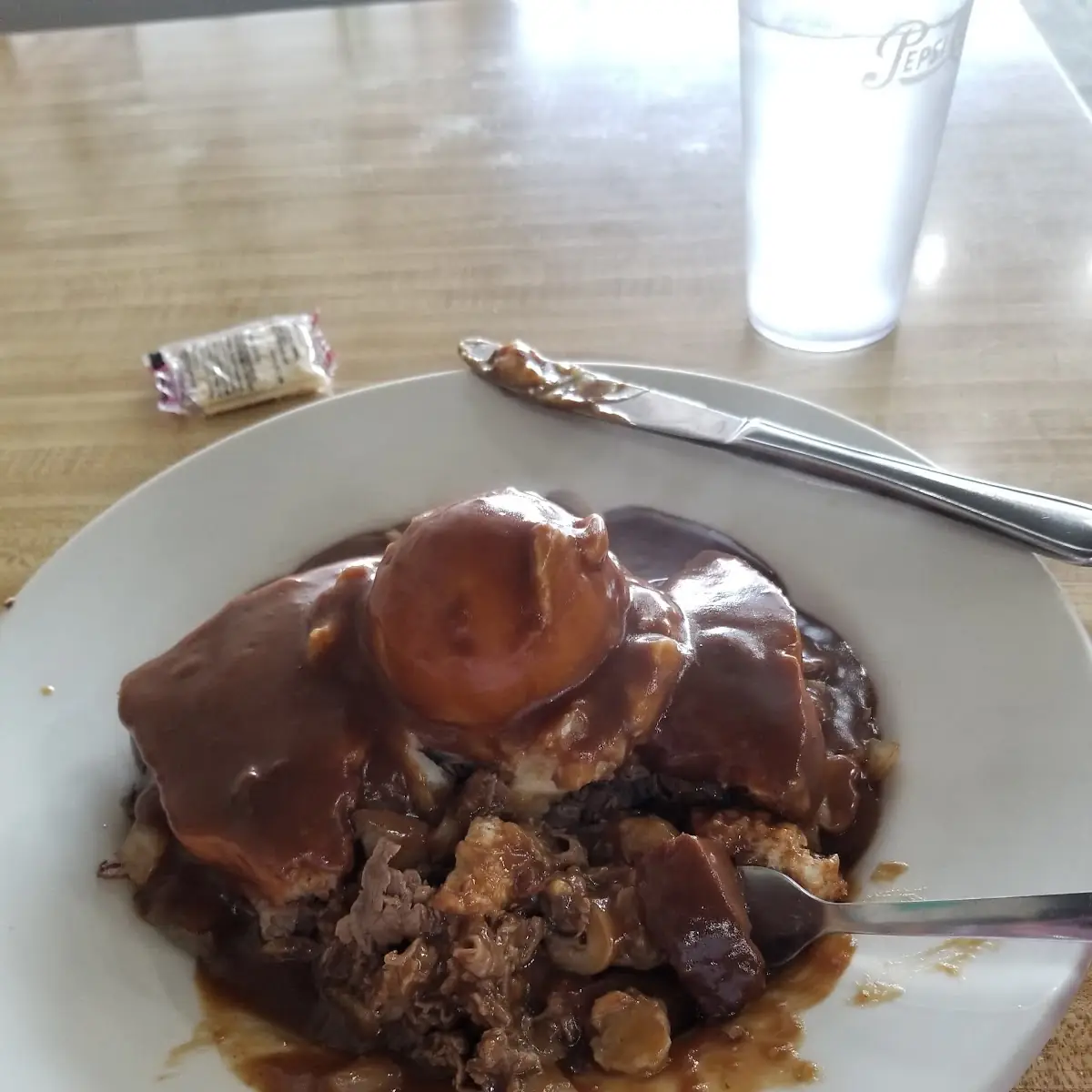 Hot Beef Sandwich
