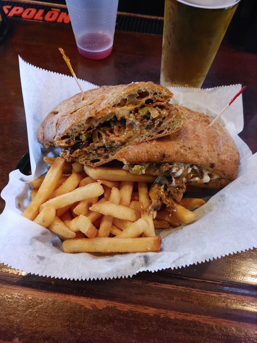 Philly Cheese Steak and Fries