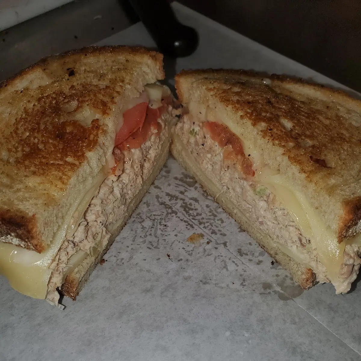 Tuna Melt Sandwich