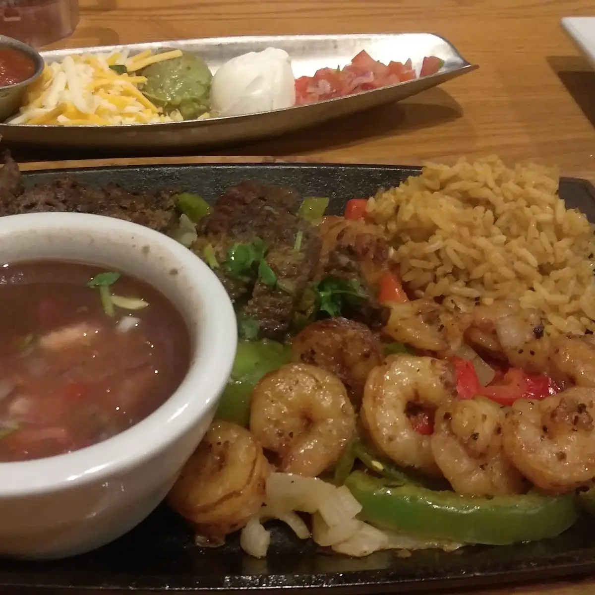 3 for 10 Shrimp Fajitas