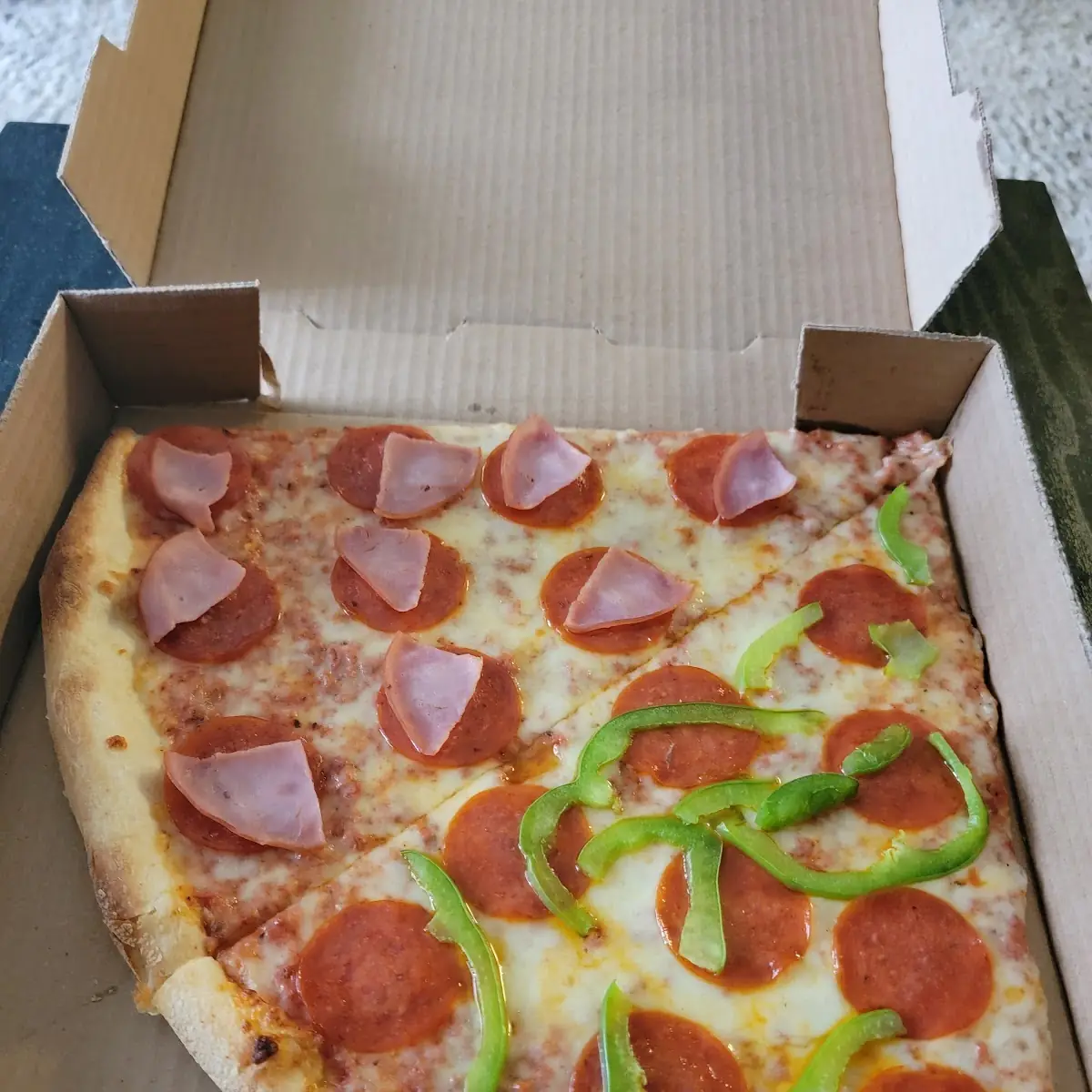 Two Pizza Slices with a Drink for 10