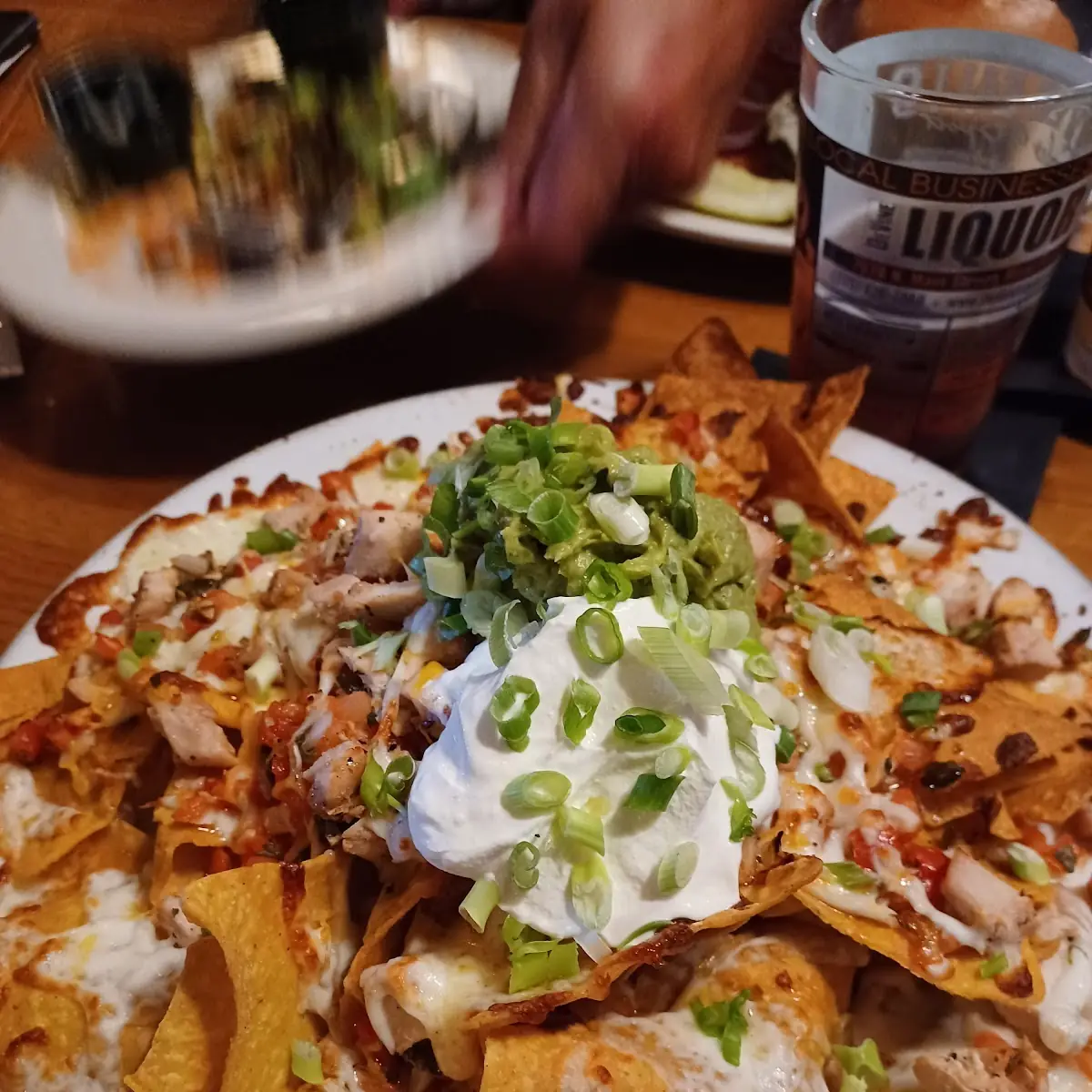 Grilled Chicken Nachos