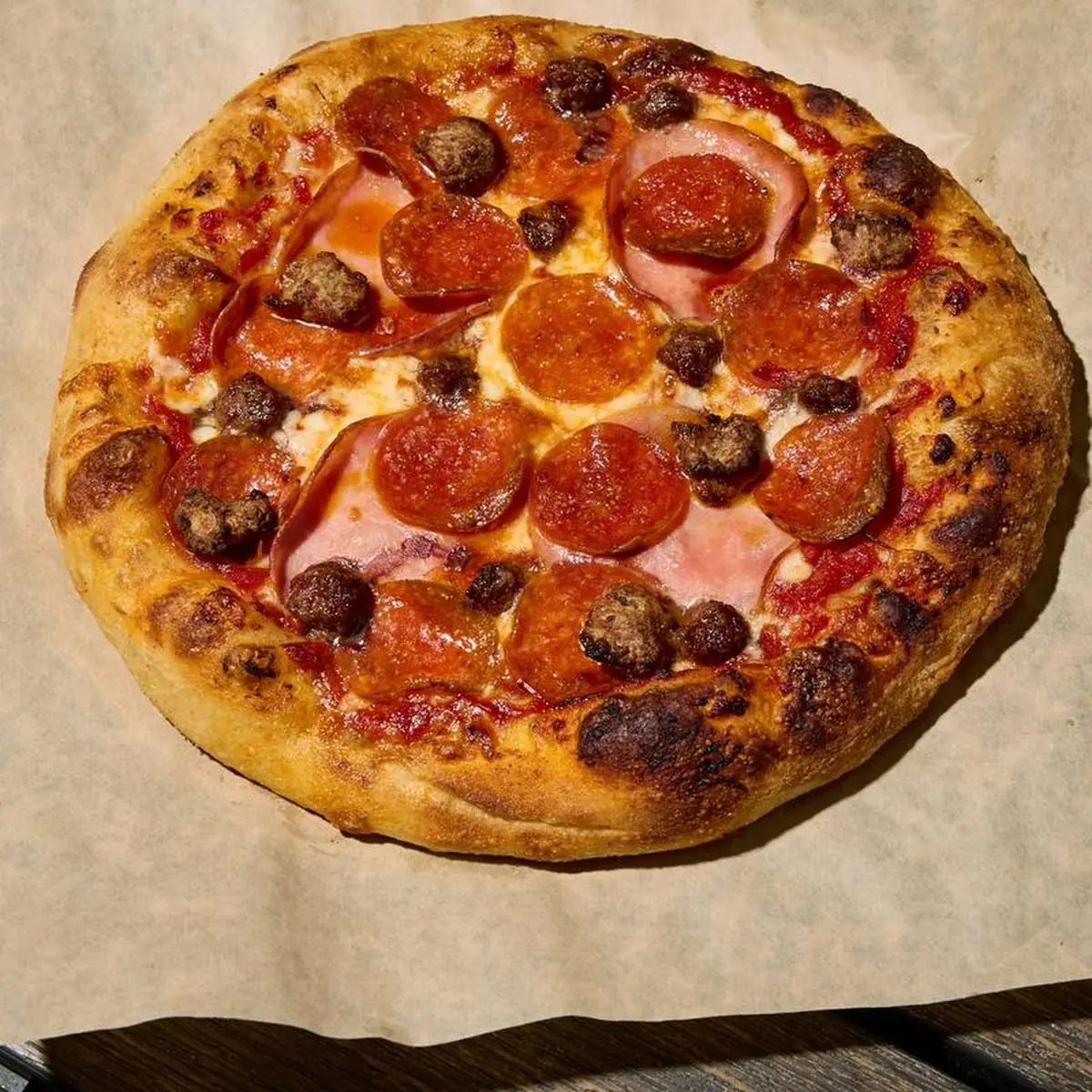 Hot Honey Pep Pizza
