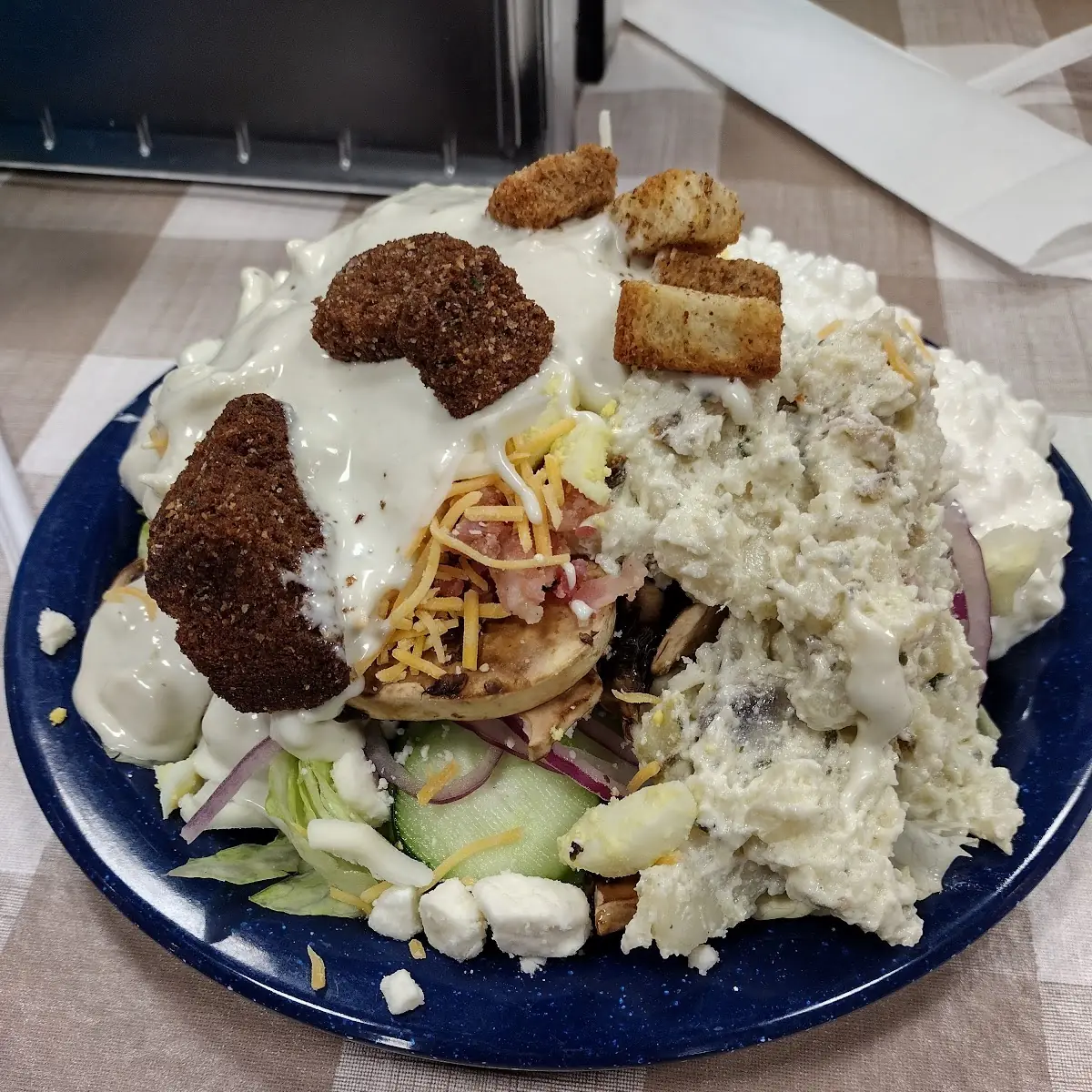 Custom Salad from Salad Bar