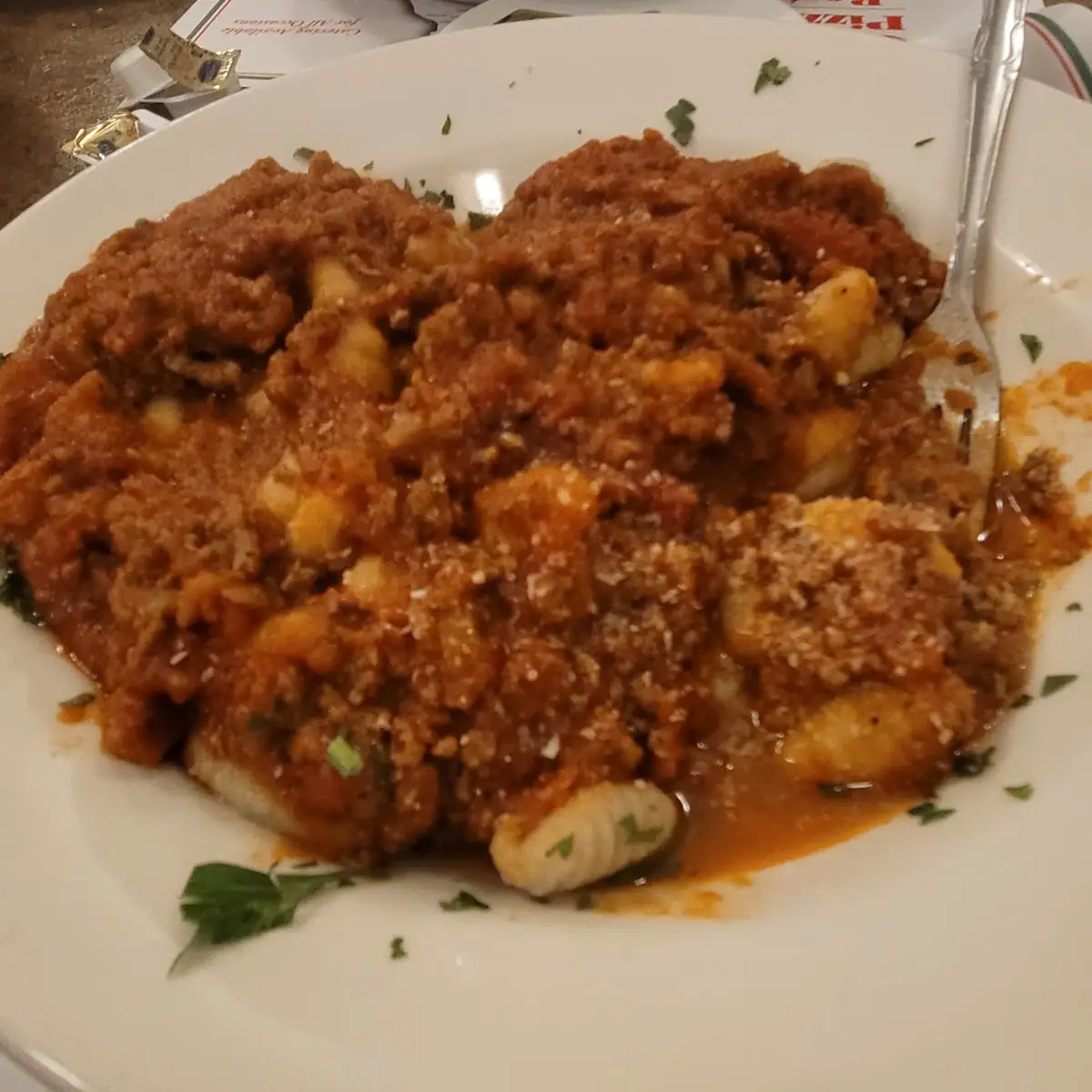 Gnocchi Bolognese