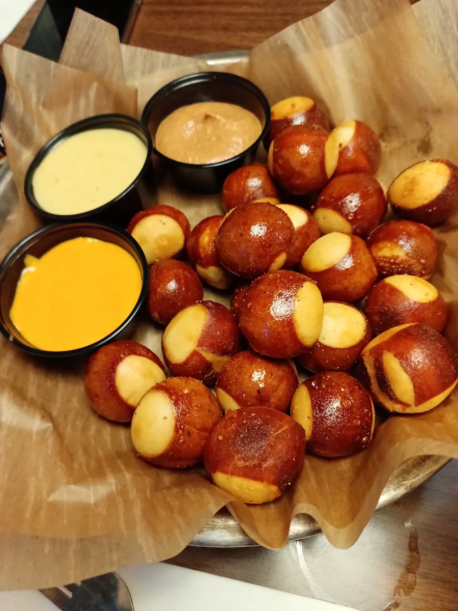 Fried Pretzel Bites