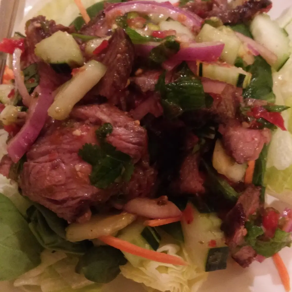 Charbroiled Beef Salad