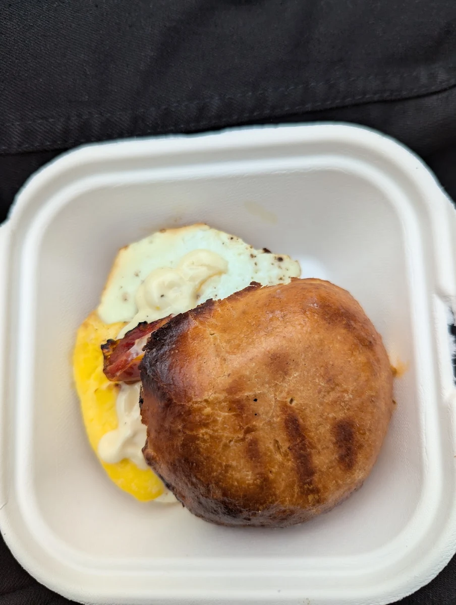 Mushroom Breakfast Sandwich