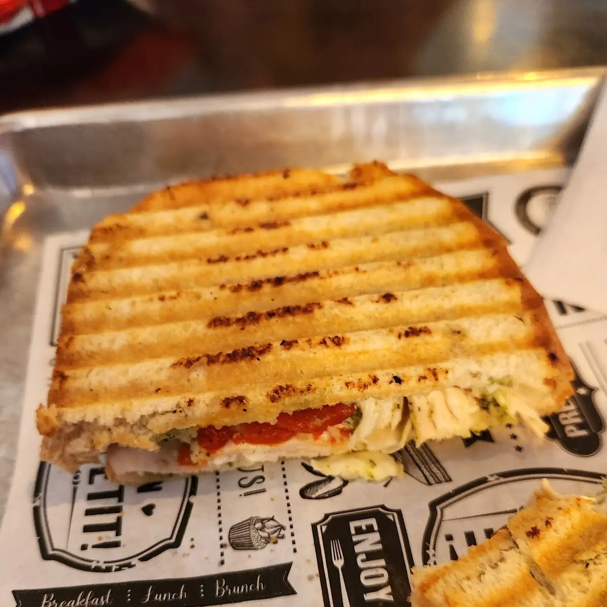 Chicken Pesto Panini