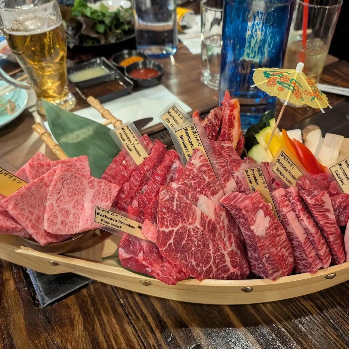 Raw Beef Slices