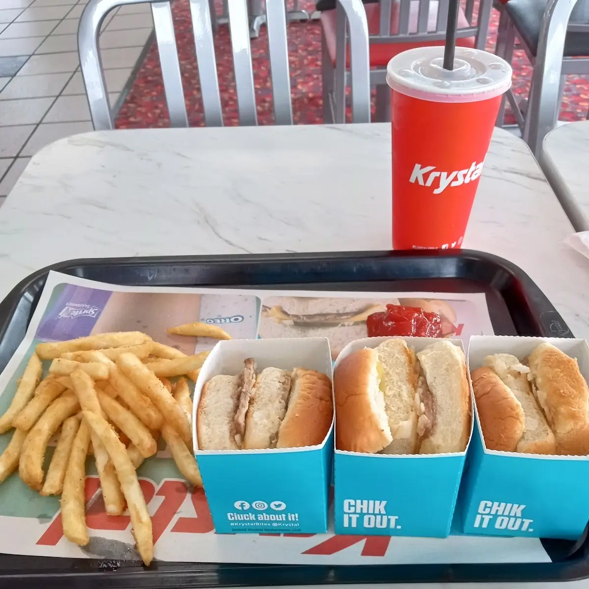 Double Cheese Krystal Combo