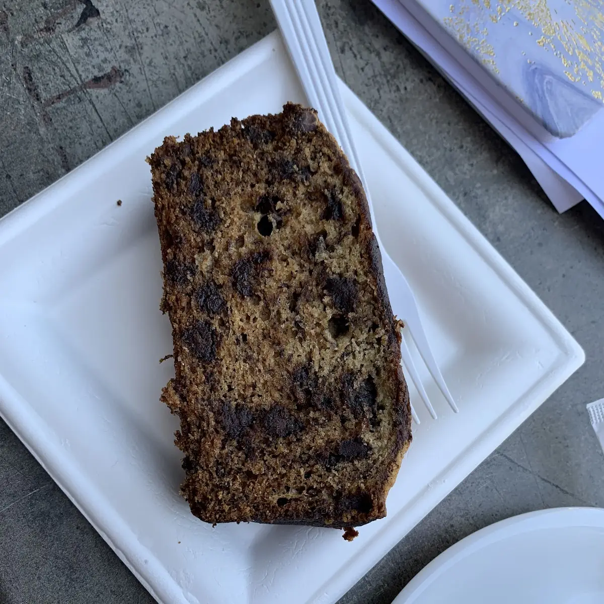 Banana Bread with Chocolate Chips